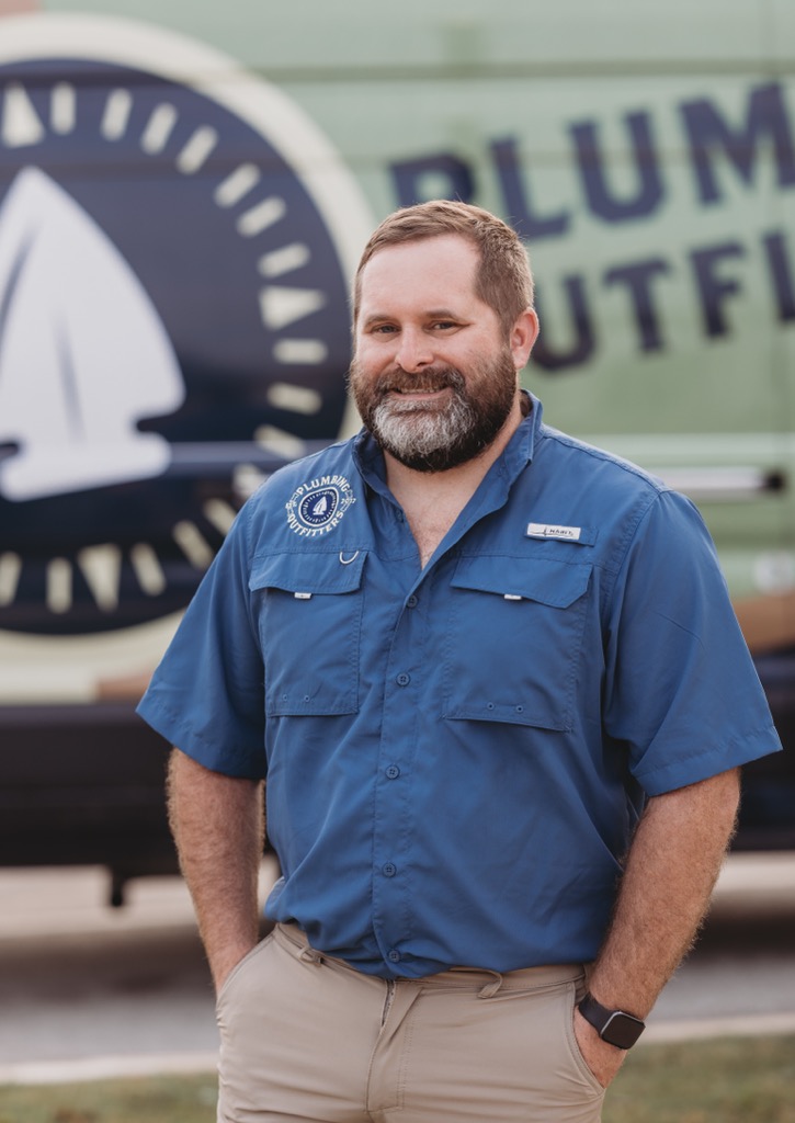 Portrait of Jess, Journeyman Plumber at Plumbing Outfitters