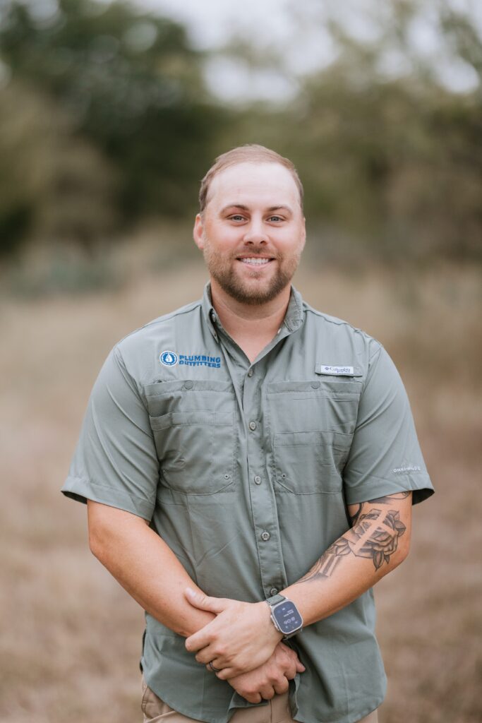 Portrait of Kyle Leeper, Journeyman Plumber at Plumbing Outfitters