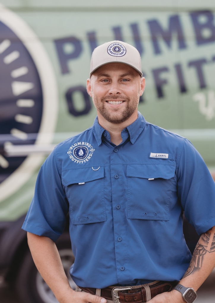 Portrait of Kyle, Journeyman Plumber at Plumbing Outfitters