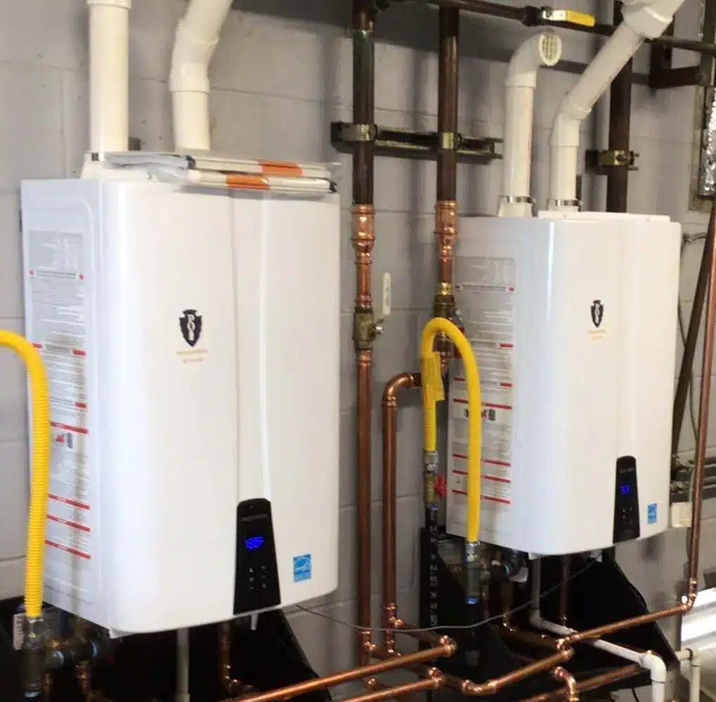 Tankless water heater installation in Austin - Plumbing Outfitters