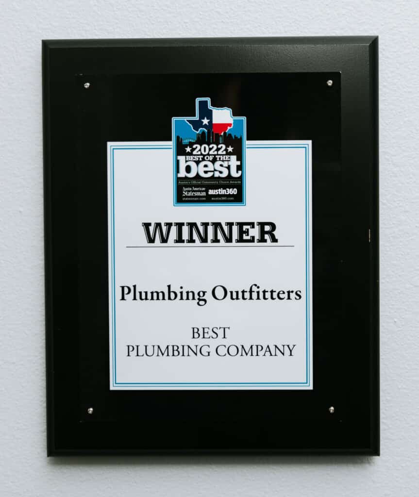 Best Plumbing Company in Austin - Plumbing Outfitters