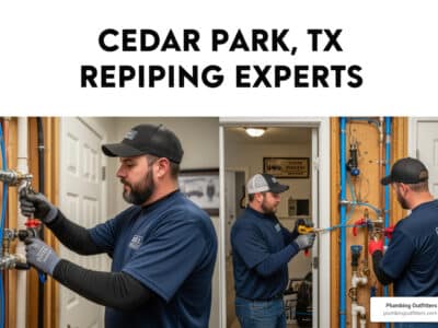 best repiping repair in cedar park, tx