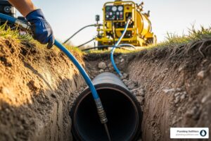 Unclogging Georgetown: Comprehensive Hydro Jetting Repair and Services