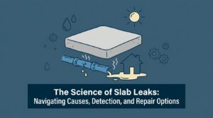 The Science of Slab Leaks: Navigating Causes, Detection, and Repair Options — featured image