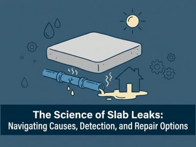 The Science of Slab Leaks: Navigating Causes, Detection, and Repair Options — featured image