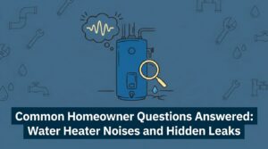 Common Homeowner Questions Answered: Water Heater Noises and Hidden Leaks — featured image