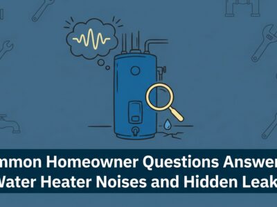 Common Homeowner Questions Answered: Water Heater Noises and Hidden Leaks — featured image
