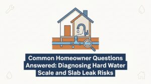 Common Homeowner Questions Answered: Diagnosing Hard Water Scale and Slab Leak Risks — featured image
