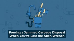 Freeing a Jammed Garbage Disposal When You've Lost the Allen Wrench — featured image