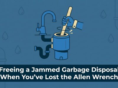 Freeing a Jammed Garbage Disposal When You've Lost the Allen Wrench — featured image