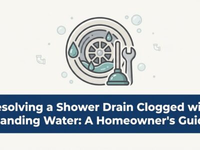 Resolving a Shower Drain Clogged with Standing Water: A Homeowner’s Guide