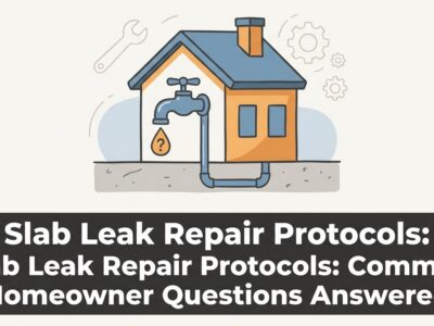 Slab Leak Repair Protocols: Common Homeowner Questions Answered